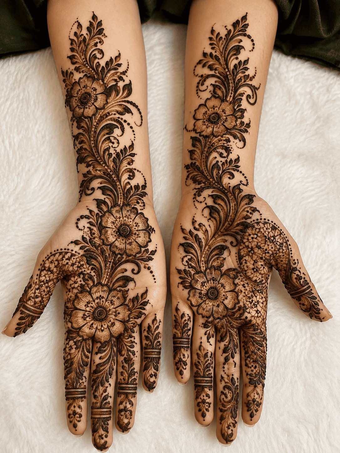 Arabic Floral Design